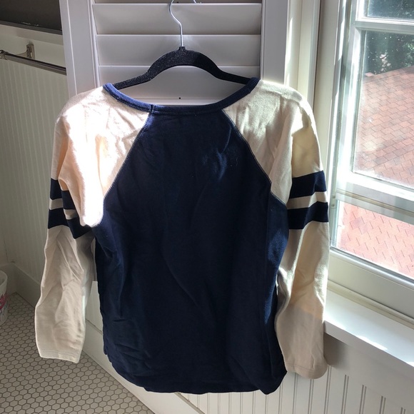 J. Crew Varsity Stripe Sweatshirt - Picture 2 of 5